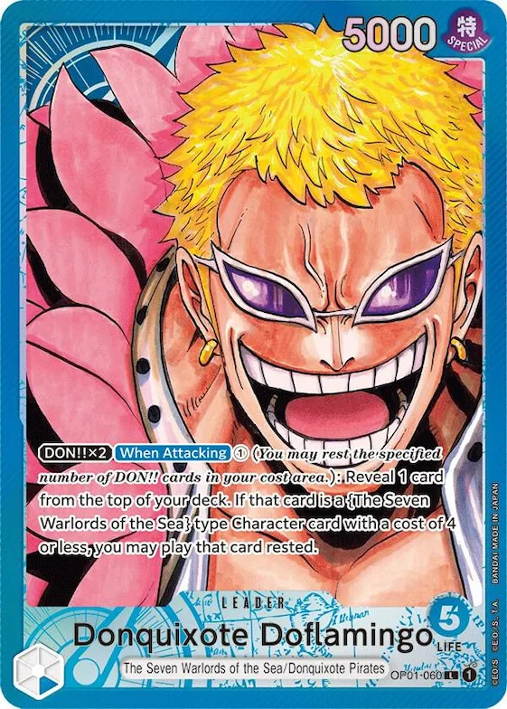 Donquixote Doflamingo (060) (Parallel) #op1-060 – Romance Dawn