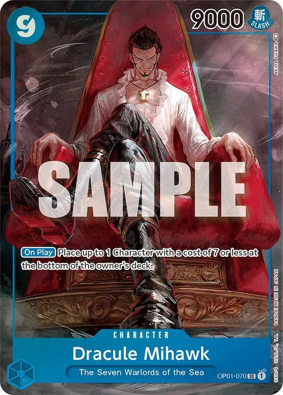 Dracule Mihawk (Parallel) #op1-070 – Romance Dawn