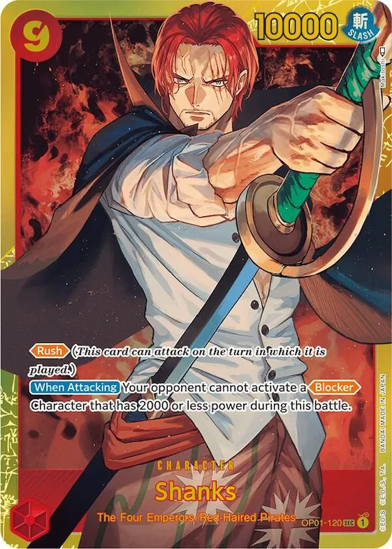 Shanks #op1-120 – Romance Dawn