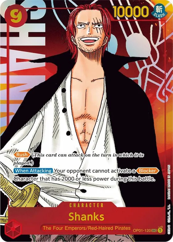Shanks (Parallel) #op1-120 – Romance Dawn