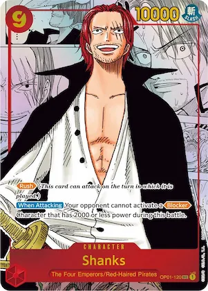 Shanks (Parallel) (Manga) (Alternate Art) #op1-120 – Romance Dawn