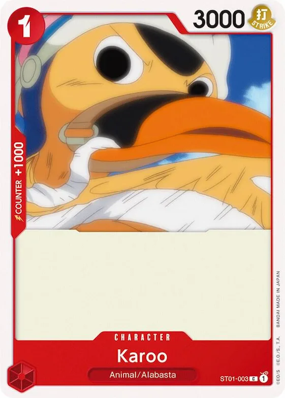 Karoo #st1-003 – Starter Deck 1: Straw Hat Crew