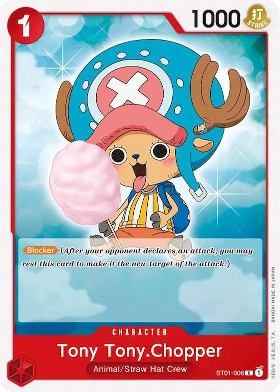Tony Tony.Chopper #st1-006 – Starter Deck 1: Straw Hat Crew