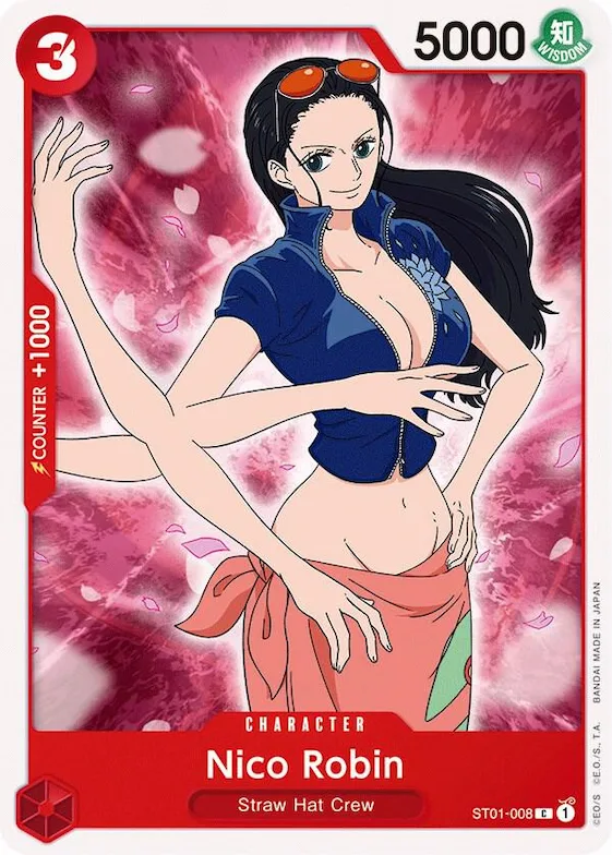 Nico Robin #st1-008 – Starter Deck 1: Straw Hat Crew