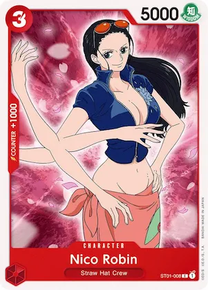 Nico Robin #st1-008 – Starter Deck 1: Straw Hat Crew