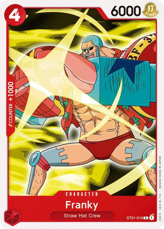 Franky #st1-010 – Starter Deck 1: Straw Hat Crew