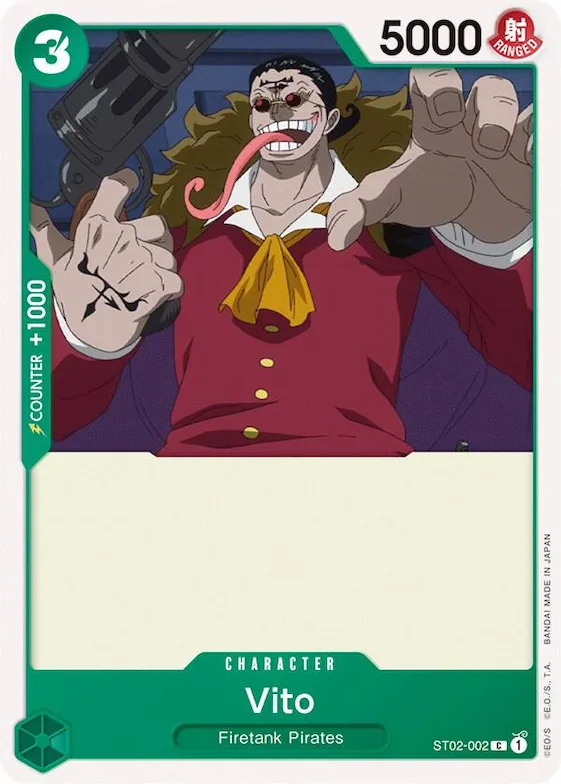 Vito #st2-002 – Starter Deck 2: Worst Generation