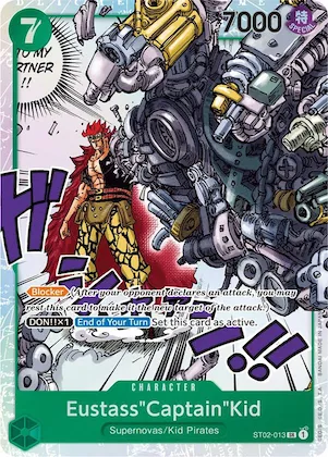 Eustass"Captain"Kid (013) st2-013 – ST02 – Starter Deck 2: Worst Generation