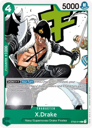 X.Drake #st2-014 – Starter Deck 2: Worst Generation