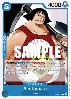 Sentomaru #st3-007 – Starter Deck 3: The Seven Warlords of The Sea