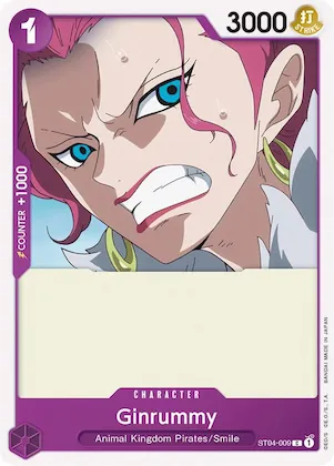 Ginrummy st4-009 – ST04 – Starter Deck 4: Animal Kingdom Pirates