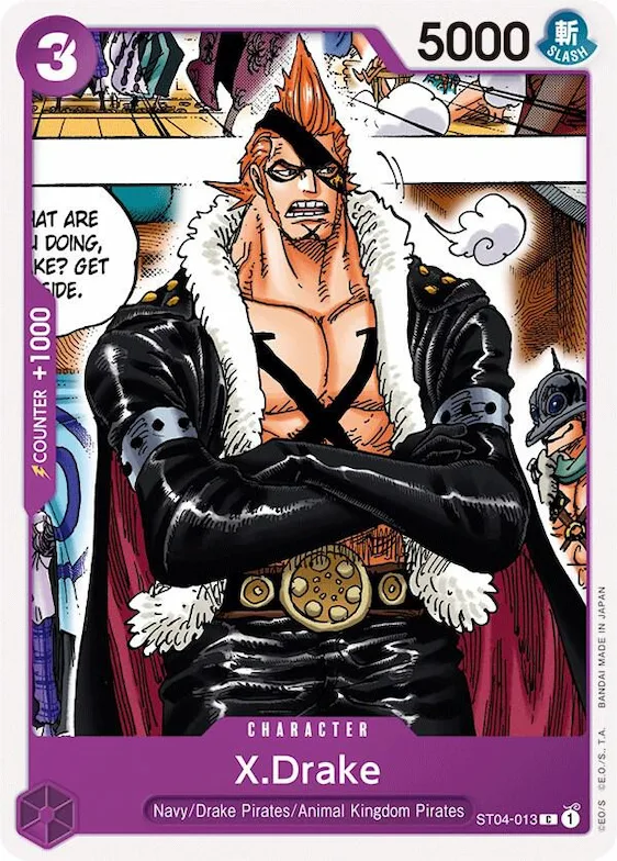 X.Drake #st4-013 – Starter Deck 4: Animal Kingdom Pirates