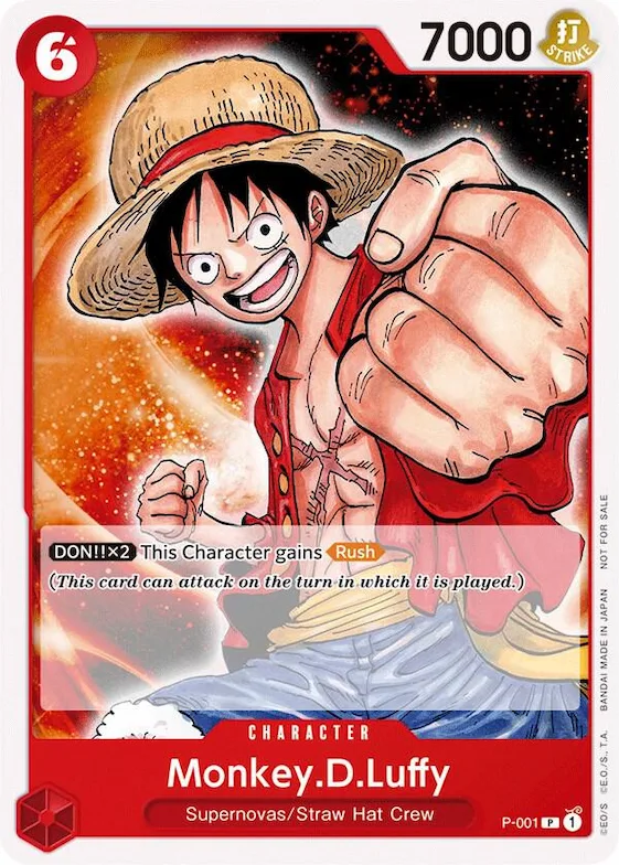Monkey.D.Luffy (Promotion Pack 2022) #p-001 – One Piece Promotion Cards