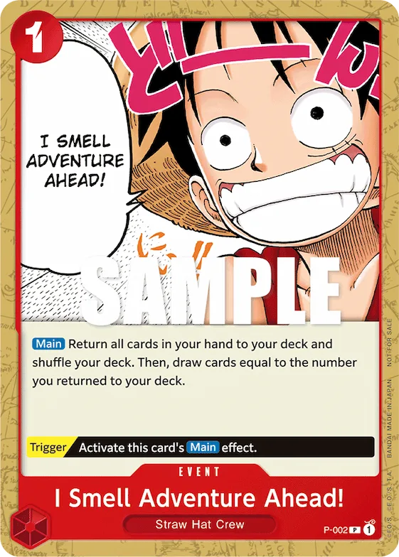 I Smell Adventure Ahead! (Promotion Pack 2022) #p-002 – One Piece Promotion Cards