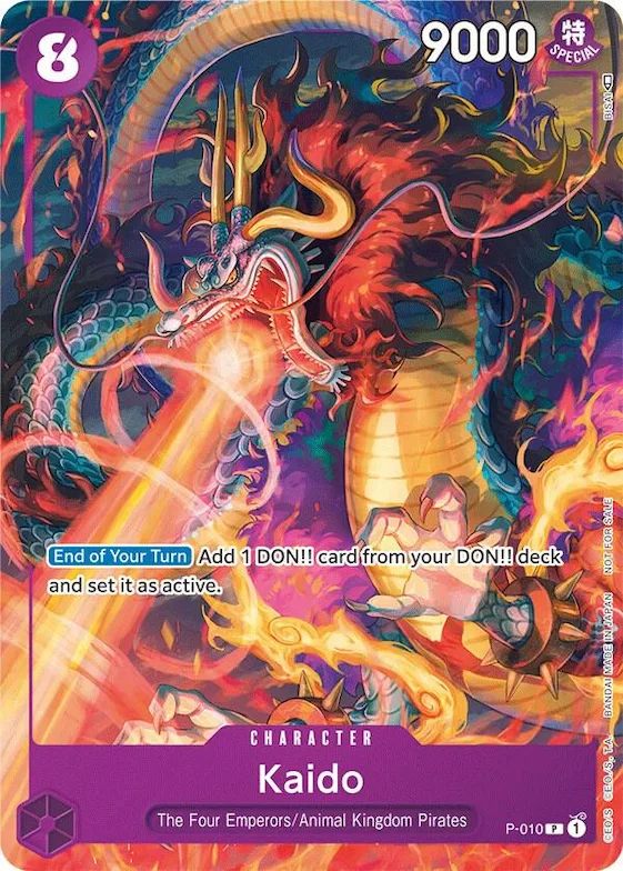 Kaido (Tournament Pack Vol. 1) #p-010 – One Piece Promotion Cards