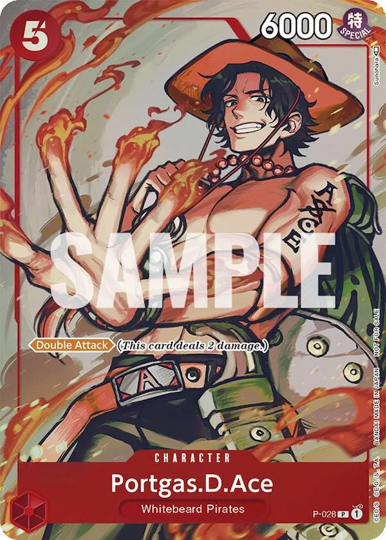 Portgas.D.Ace (Event Pack Vol. 1) #p-028 – One Piece Promotion Cards