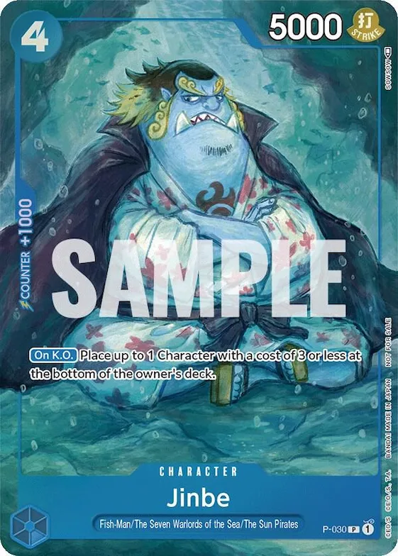 Jinbe (Event Pack Vol. 1) #p-030 – One Piece Promotion Cards