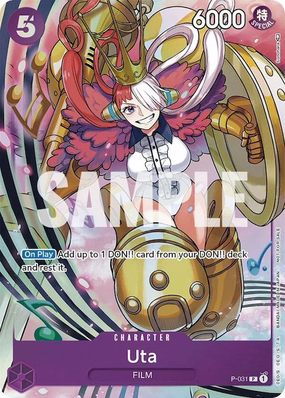 Uta (Event Pack Vol. 1) #p-031 – One Piece Promotion Cards