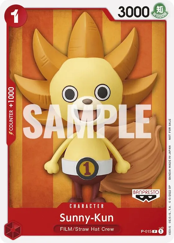 Sunny-Kun (One Piece Film Red) #p-015 – One Piece Promotion Cards