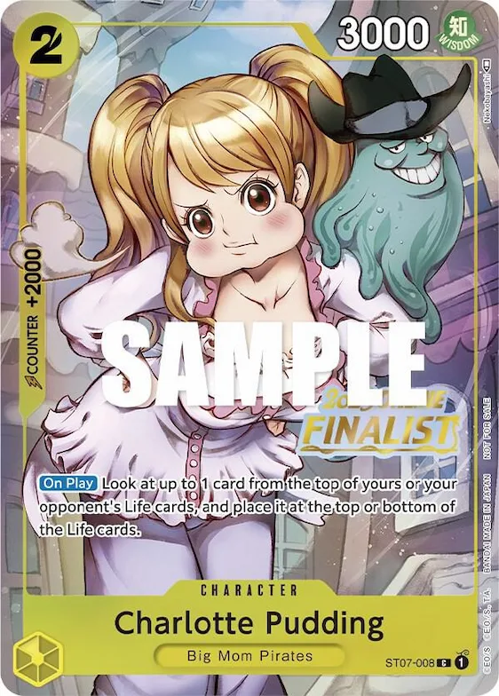 Charlotte Pudding (Online Regional 2023) [Finalist] #st7-008 – One Piece Promotion Cards