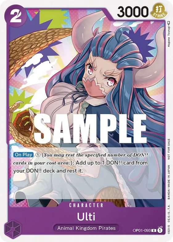 Ulti (Promotion Pack 2023) #op1-093 – One Piece Promotion Cards