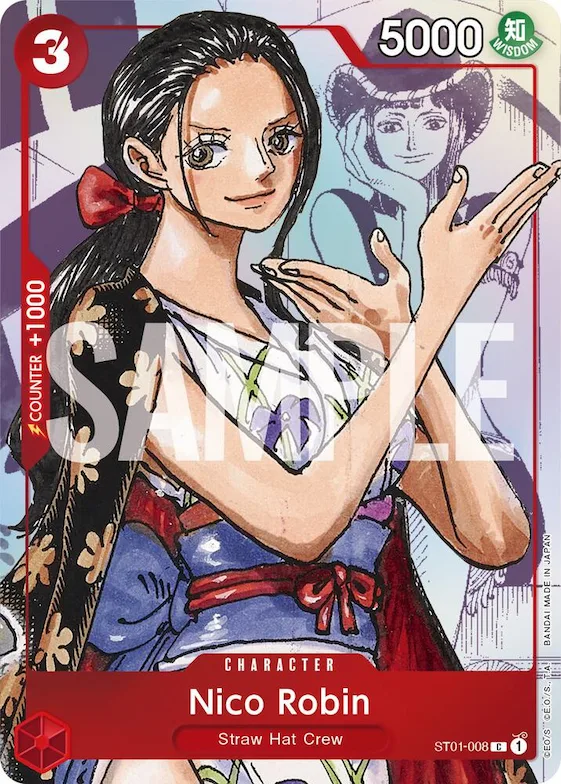 Nico Robin - ST01-008 (Alternate Art) #st1-008 – One Piece Promotion Cards