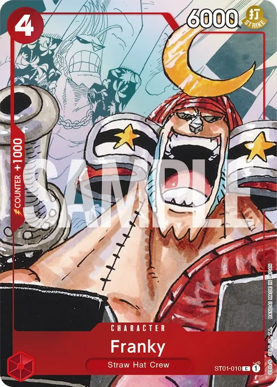 Franky - ST01-010 (Alternate Art) #st1-010 – One Piece Promotion Cards