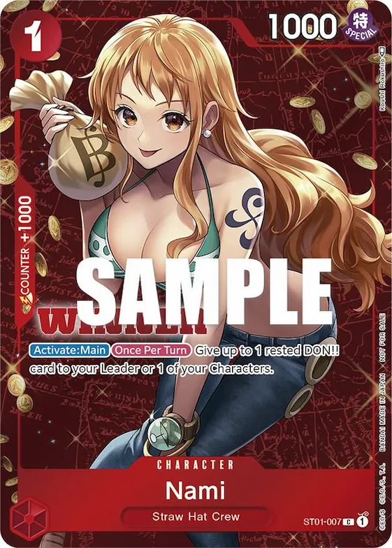 Nami (Tournament Pack Vol. 3) [Winner] #st1-007 – One Piece Promotion Cards
