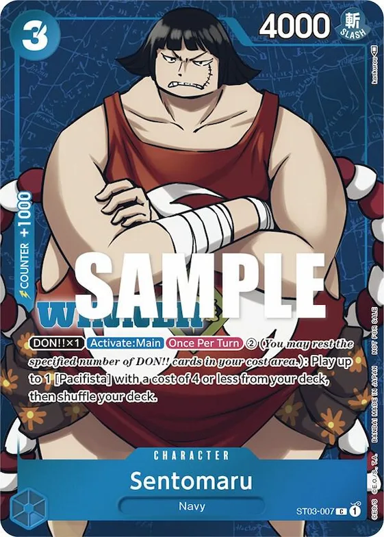 Sentomaru (Tournament Pack Vol. 3) [Winner] #st3-007 – One Piece Promotion Cards
