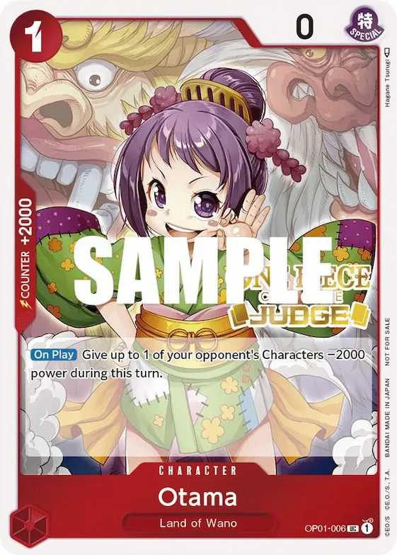 Otama (Judge) #op1-006 – One Piece Promotion Cards