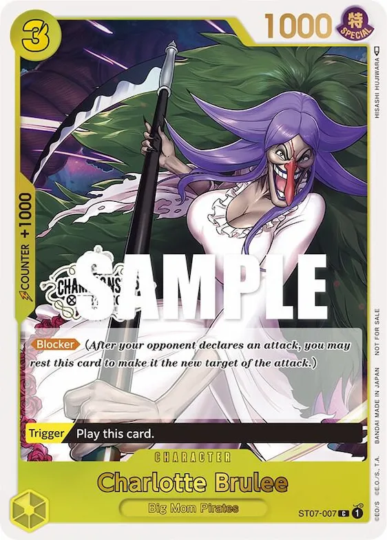 Charlotte Brulee (Store Championship 2023 Participation Pack Vol.1) #st7-007 – One Piece Promotion Cards