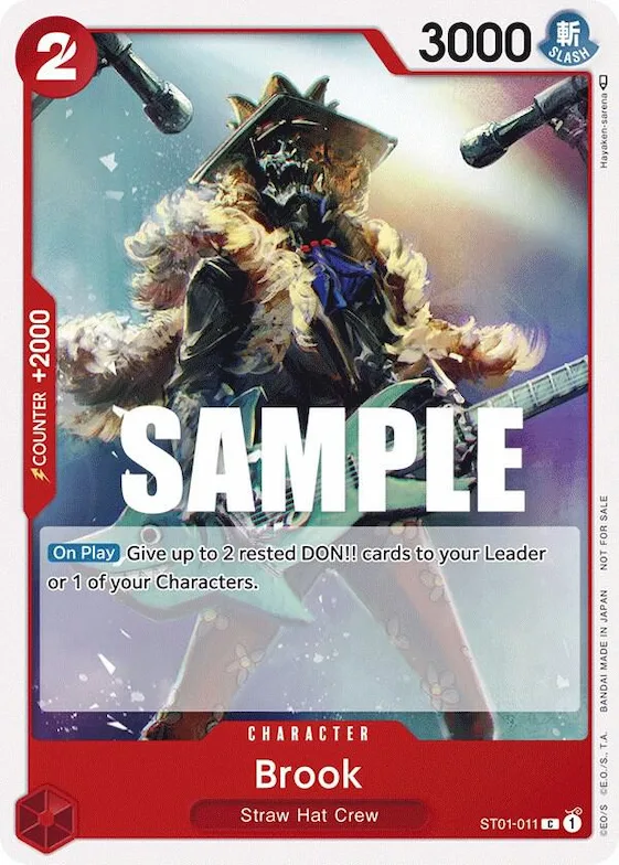 Brook (Tournament Pack Vol. 4) #st1-011 – One Piece Promotion Cards