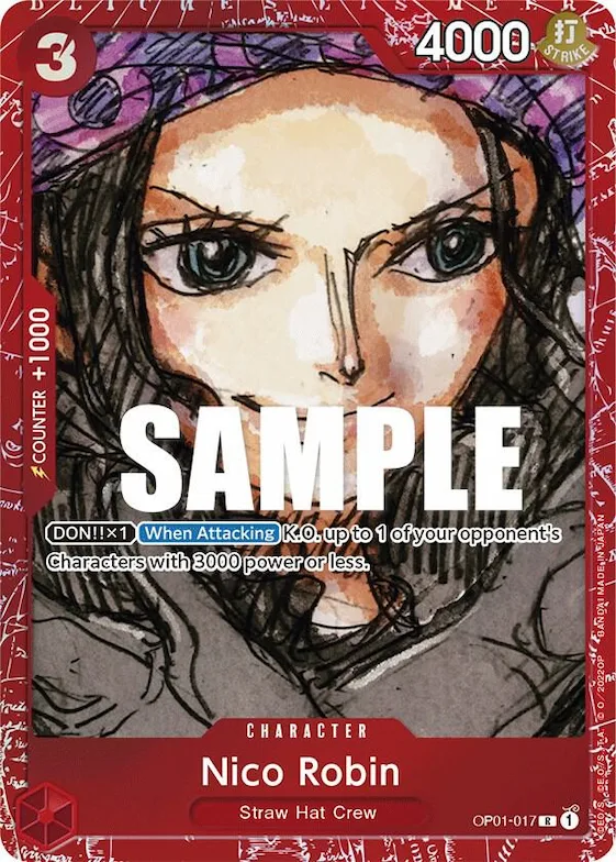 Nico Robin (Premium Card Collection -ONE PIECE FILM RED Edition-) #op1-017 – One Piece Promotion Cards