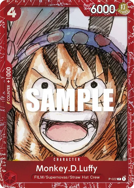Monkey.D.Luffy (Premium Card Collection -ONE PIECE FILM RED Edition-) #p-022 – One Piece Promotion Cards