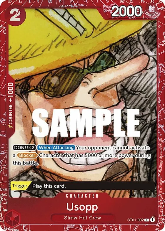 Usopp (Premium Card Collection -ONE PIECE FILM RED Edition-) #st1-002 – One Piece Promotion Cards
