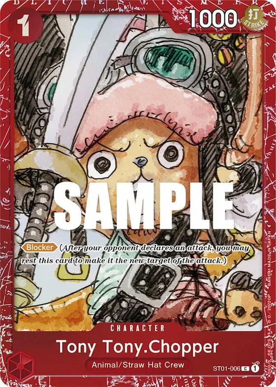 Tony Tony.Chopper (Premium Card Collection -ONE PIECE FILM RED Edition-) #st1-006 – One Piece Promotion Cards
