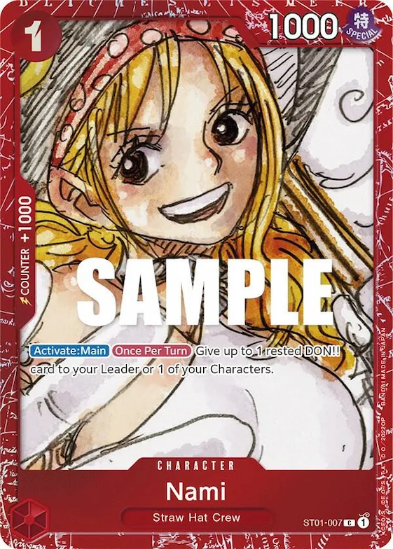 Nami (Premium Card Collection -ONE PIECE FILM RED Edition-) #st1-007 – One Piece Promotion Cards