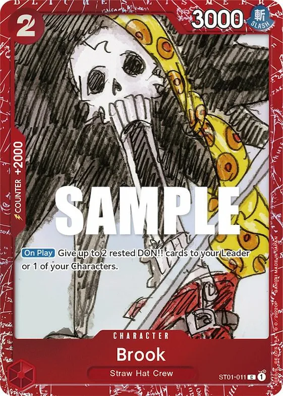 Brook (Premium Card Collection -ONE PIECE FILM RED Edition-) #st1-011 – One Piece Promotion Cards