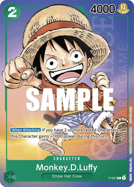Monkey.D.Luffy (Gen Con 2023) #p-037 – One Piece Promotion Cards