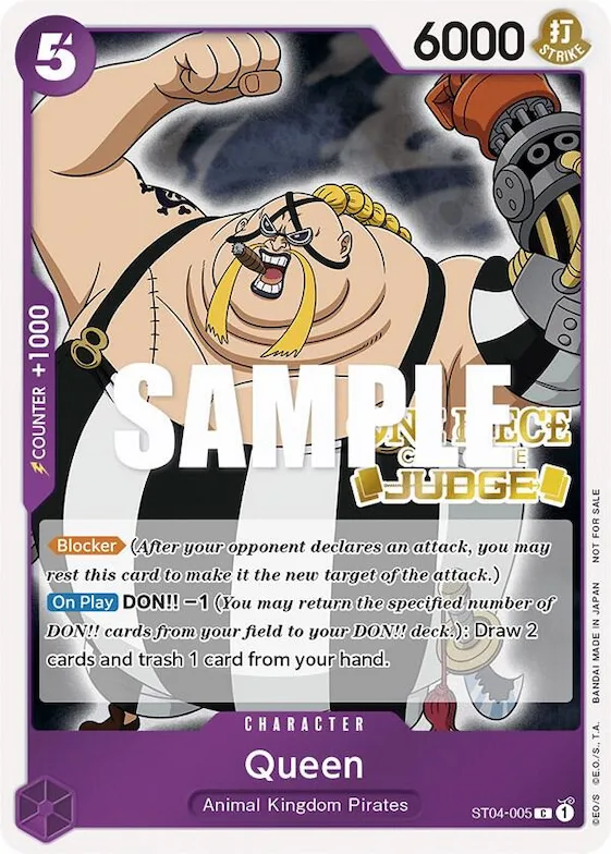 Queen (Judge Pack Vol. 2) #st4-005 – One Piece Promotion Cards