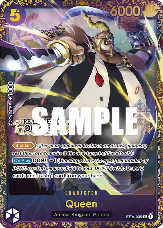 Queen (Treasure Cup) #st4-005 – One Piece Promotion Cards