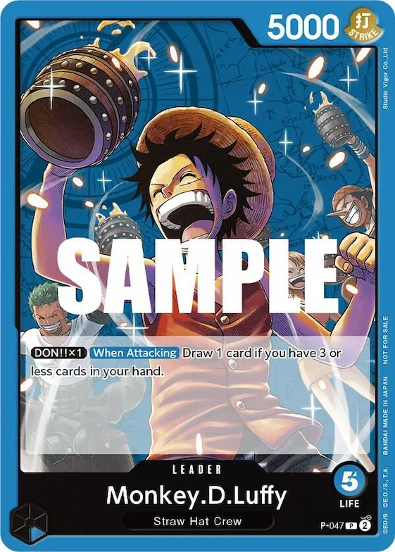 Monkey.D.Luffy (047) (Sealed Battle Kit Vol. 1) #p-047 – One Piece Promotion Cards