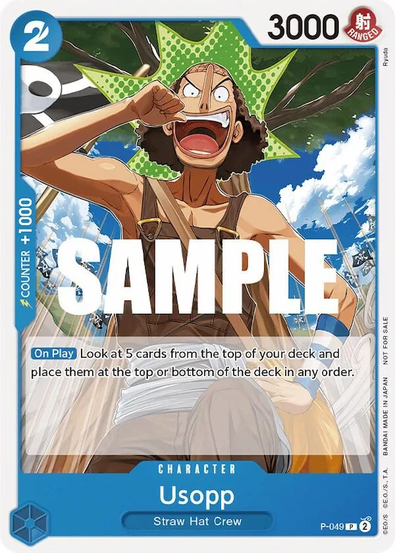 Usopp (Sealed Battle Kit Vol. 1) #p-049 – One Piece Promotion Cards