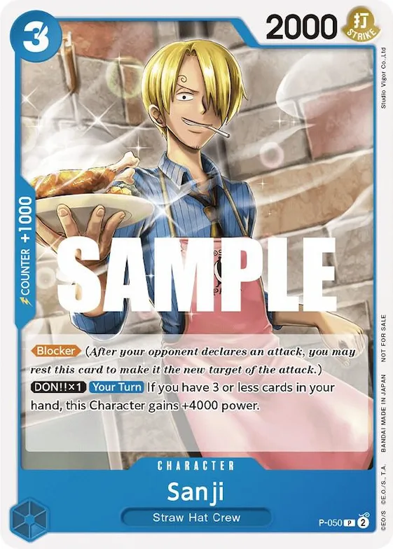Sanji (Sealed Battle Kit Vol. 1) #p-050 – One Piece Promotion Cards