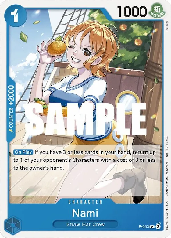 Nami (Sealed Battle Kit Vol. 1) #p-053 – One Piece Promotion Cards