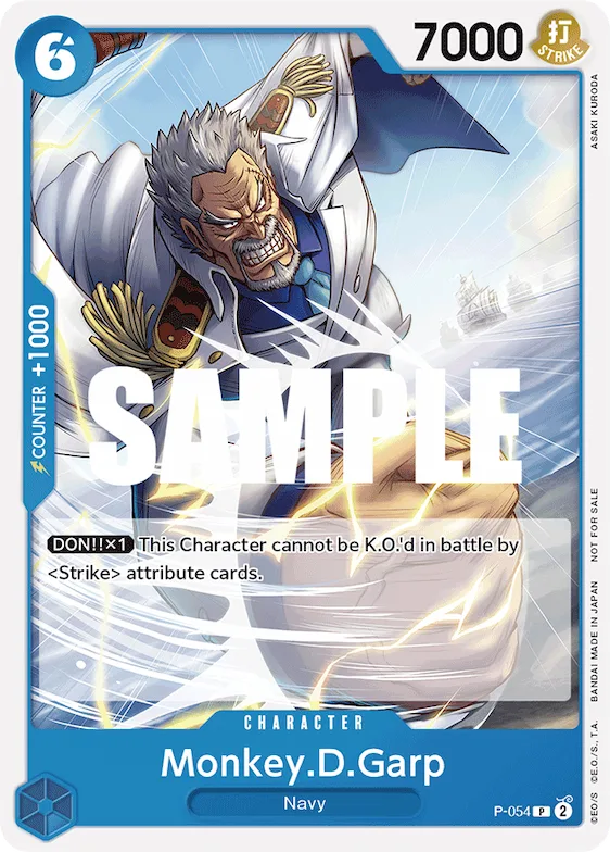 Monkey.D.Garp (Sealed Battle Kit Vol. 1) #p-054 – One Piece Promotion Cards