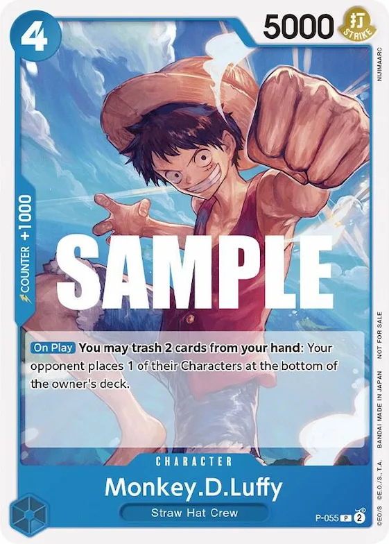 Monkey.D.Luffy (055) (Sealed Battle Kit Vol. 1) #p-055 – One Piece Promotion Cards