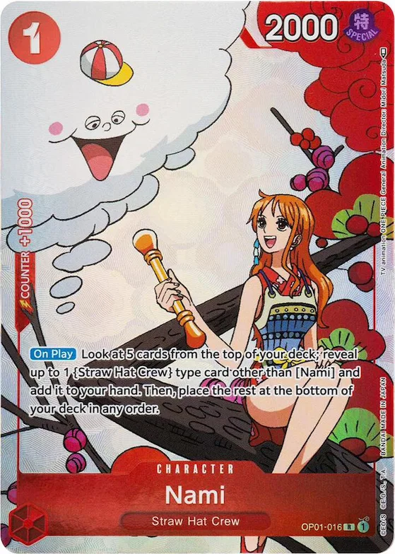 Nami (Gift Collection 2023) #op1-016 – One Piece Promotion Cards