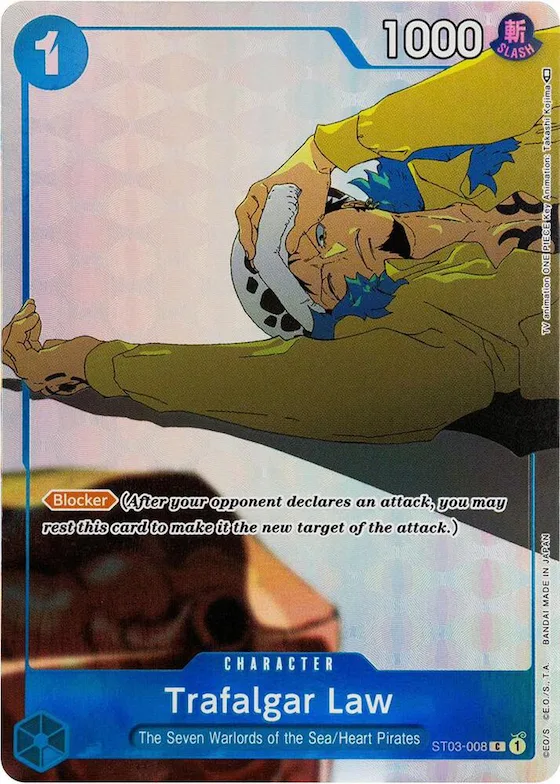 Trafalgar Law (Gift Collection 2023) #st3-008 – One Piece Promotion Cards