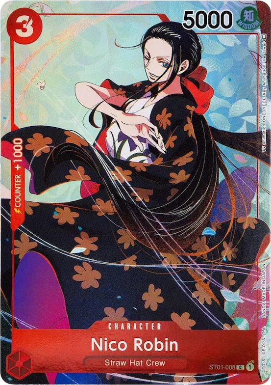 Nico Robin (Gift Collection 2023) #st1-008 – One Piece Promotion Cards
